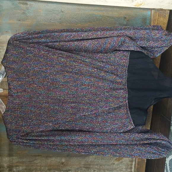 Jealous Tomato Metallic Rainbow Simmer Bodysuit - Women's Medium - Picture 5 of 6